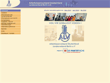 Tablet Screenshot of berliner-alv.de